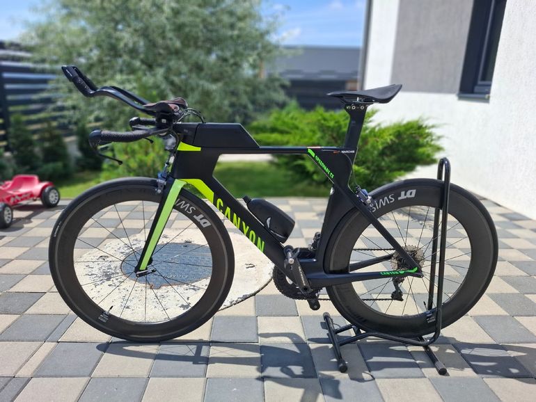 Used Canyon Speedmax CF 8.0 Di2 2018 2018 Road & Gravel, Green — image 2 of 9