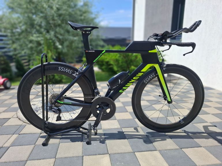 Used Canyon Speedmax CF 8.0 Di2 2018 2018 Road & Gravel, Green — image 1 of 9