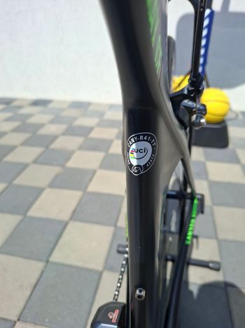 Used Canyon Speedmax CF 8.0 Di2 2018 2018 Road & Gravel, Green — image 9 of 9