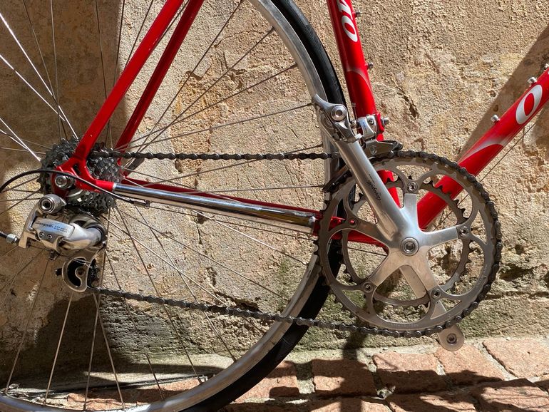 Used Olmo Scatto Campagnolo Mirage 2000 Road & Gravel, White — image 2 of 23