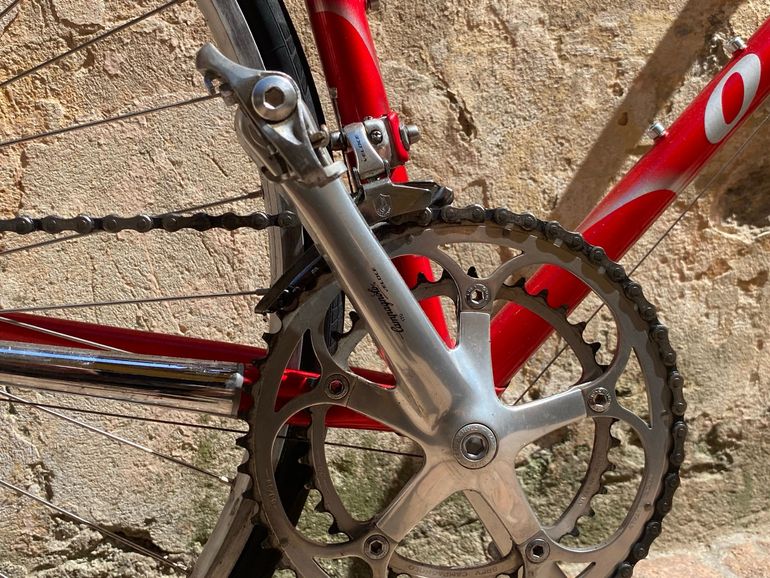 Used Olmo Scatto Campagnolo Mirage 2000 Road & Gravel, White — image 4 of 23