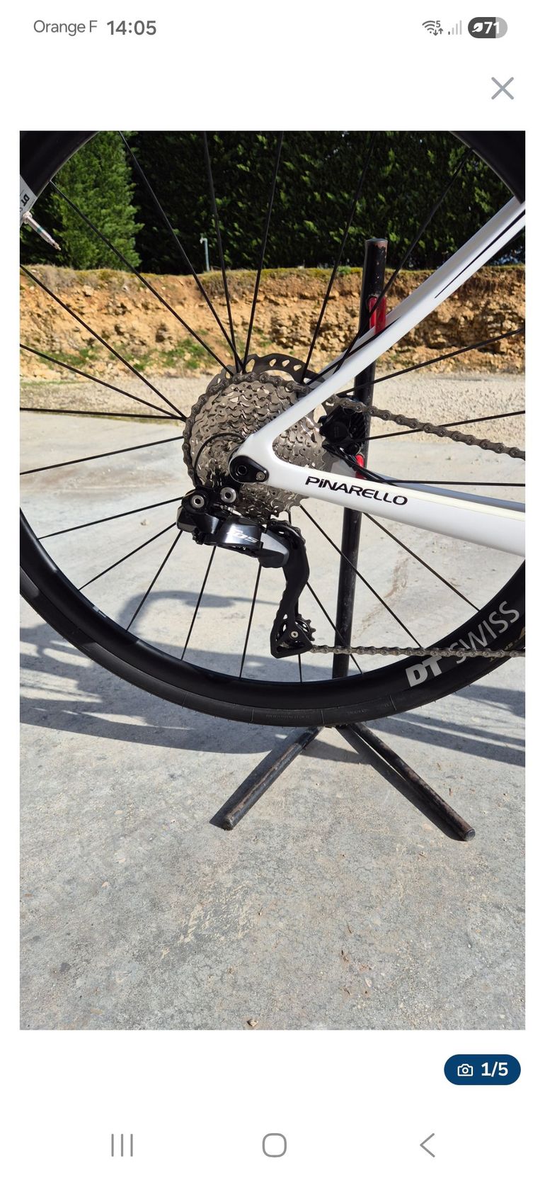 Käytetty Pinarello X5 SHIMANO 105 Di2 2025 2025 Road & Gravel — kuva 2 / 5