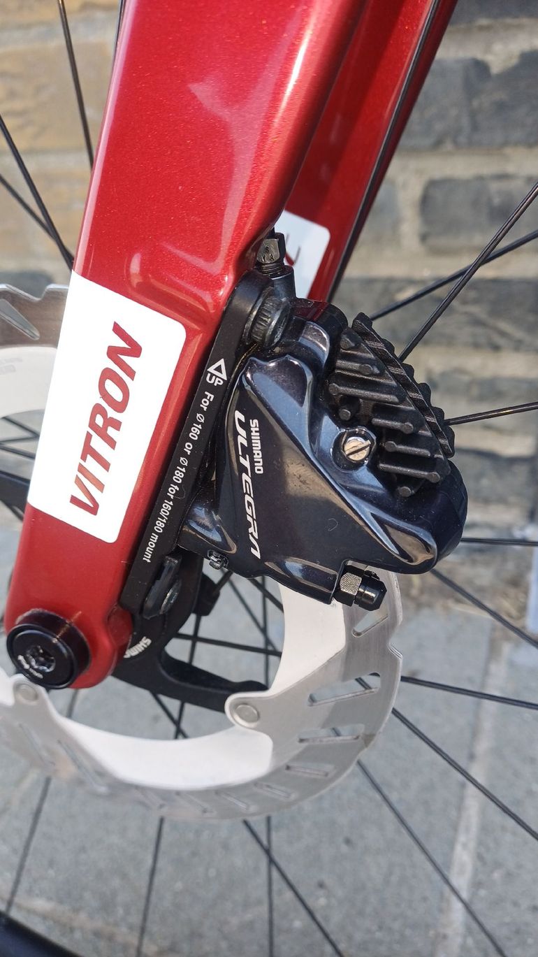 Used Isaac Vitron Shimano Ultegra 2024 Road & Gravel, Red — image 4 of 9