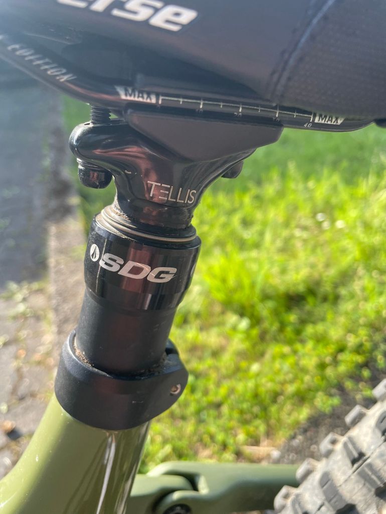 Used CUBE STEREO ONE77 C:68X TM 29 2023 2023 Mountainbike, Green, 29 — image 8 of 9