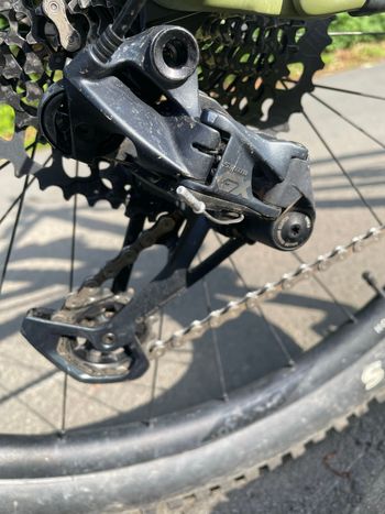 Used CUBE STEREO ONE77 C:68X TM 29 2023 2023 Mountainbike, Green, 29 — image 3 of 9