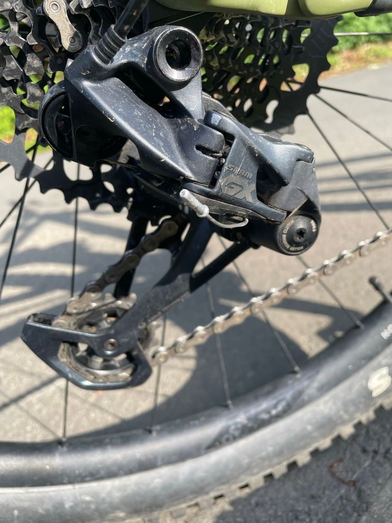 Used CUBE STEREO ONE77 C:68X TM 29 2023 2023 Mountainbike, Green, 29 — image 3 of 9