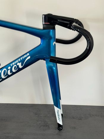 Used Wilier Filante SLR SHIMANO DURA-ACE Di2 R9270 2x12S 2024 Frameset 2024 Road & Gravel, Blue — image 2 of 4