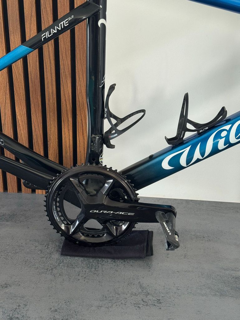 Used Wilier Filante SLR SHIMANO DURA-ACE Di2 R9270 2x12S 2024 Frameset 2024 Road & Gravel, Blue — image 3 of 4