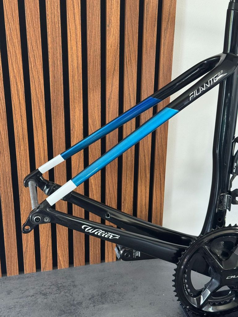 Used Wilier Filante SLR SHIMANO DURA-ACE Di2 R9270 2x12S 2024 Frameset 2024 Road & Gravel, Blue — image 4 of 4