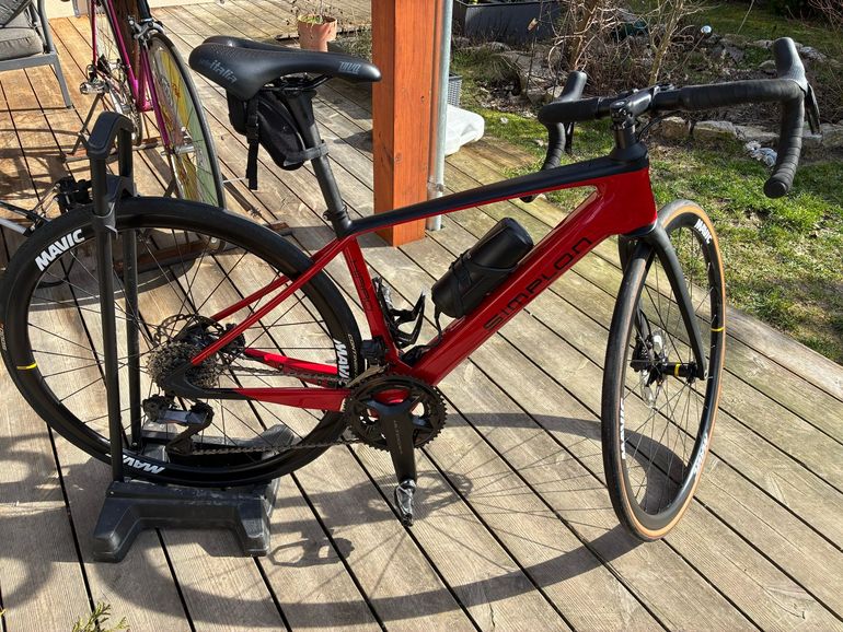 Used Simplon Kiaro Pmax Shimano Ultegra DI2 2024 2024 Road & Gravel, Red — image 4 of 28