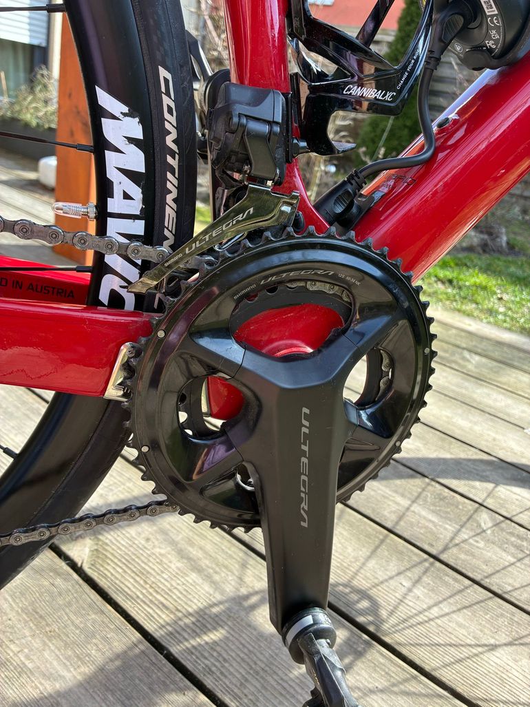 Used Simplon Kiaro Pmax Shimano Ultegra DI2 2024 2024 Road & Gravel, Red — image 3 of 28