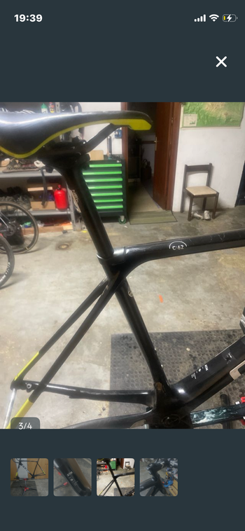Used CUBE CROSS RACE C:62, SLX 2026 Frameset 2026 Road & Gravel, Black — image 3 of 4