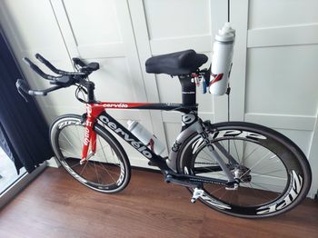 Used Cervélo Cervelo P3 Triathlon Bike 2012 Urban, Red — image 2 of 17