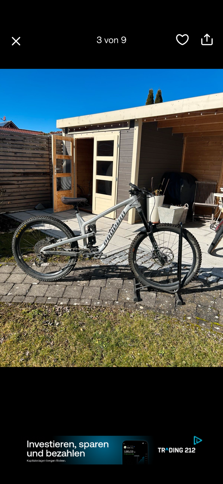 Used Propain Tyee AL 27.5 Start 2023 2023 Mountainbike, Light Gray, 27.5 — image 3 of 9
