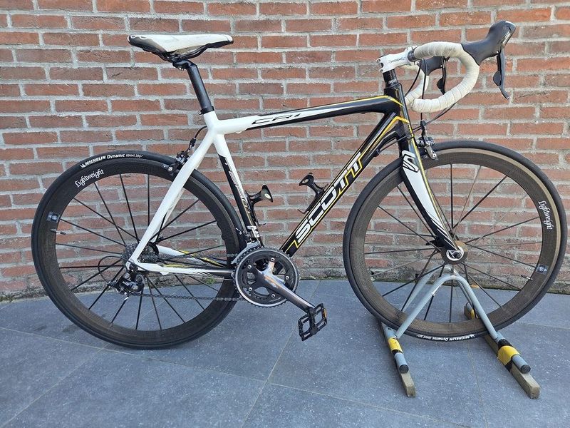Used Scott CR1 10 2017 2017 Road & Gravel, White — image 2 of 7