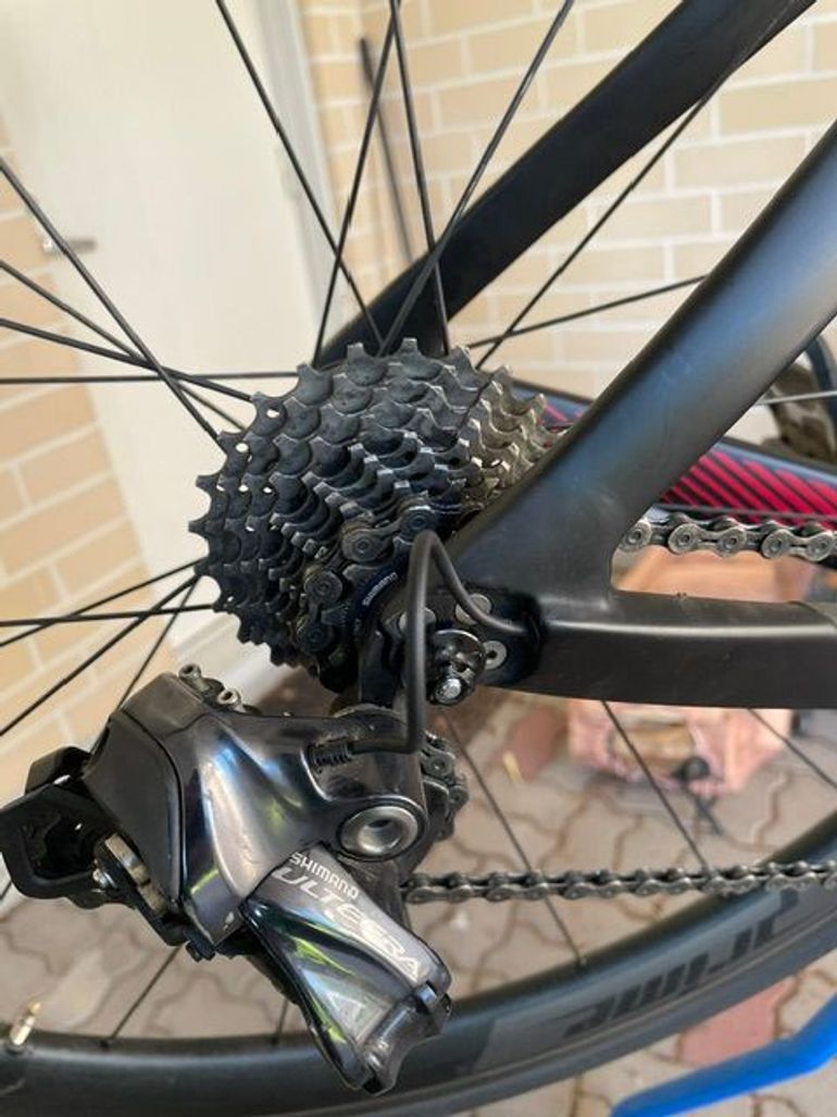 Gebrauchtes Merida REACTO 7000-E 2017 2017 Road & Gravel, Rot — Bild 8 von 12