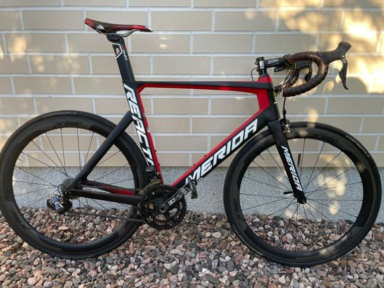 Gebrauchtes Merida REACTO 7000-E 2017 2017 Road & Gravel, Rot — Bild 1 von 12