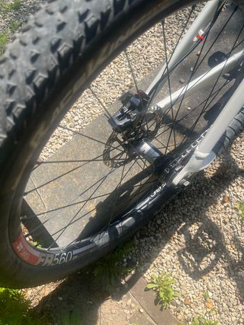 Used Canyon Stitched 360 Pro Nineyard 2023 2023 Mountainbike, White, 26 — image 5 of 6