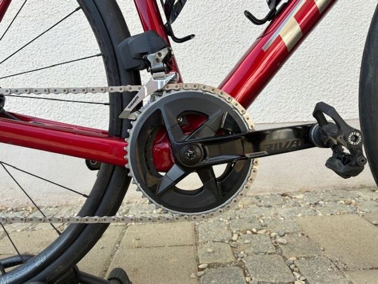 Used Trek Domane SL 6 eTap 2022 2022 Road & Gravel, Red — image 3 of 9