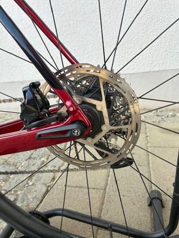 Used Trek Domane SL 6 eTap 2022 2022 Road & Gravel, Red — image 7 of 9