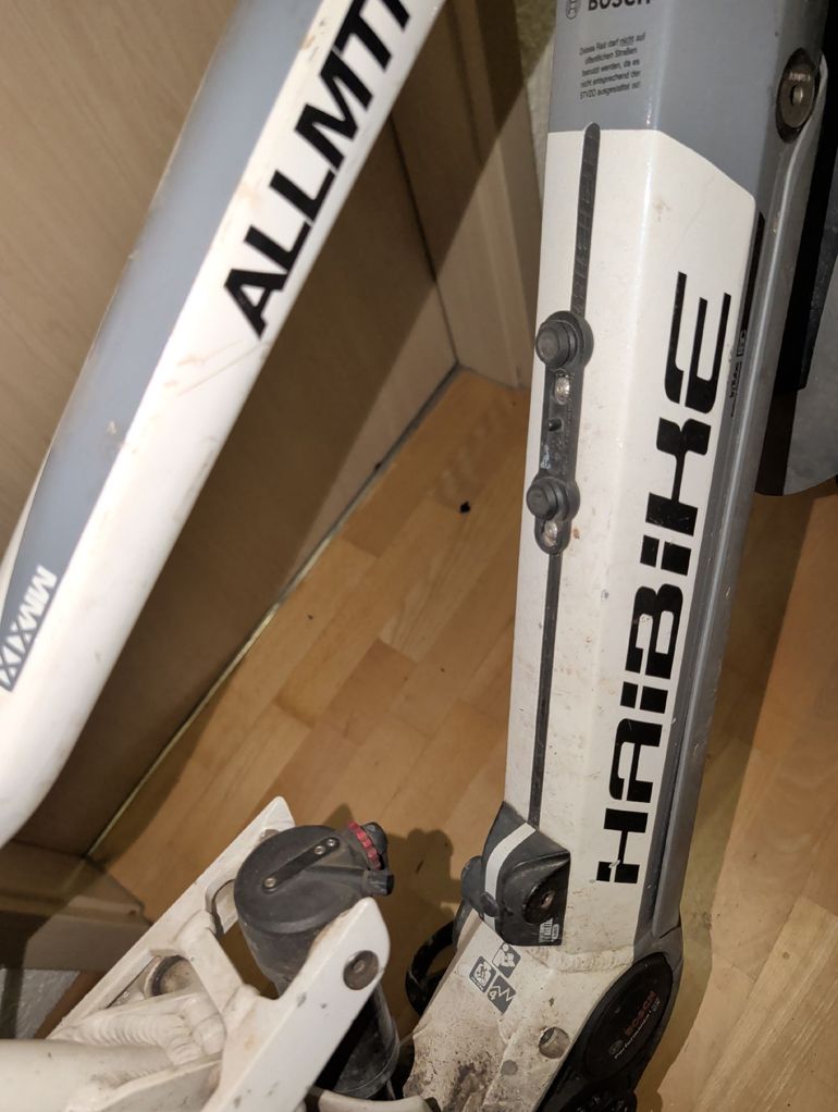 Used Haibike XDURO NDURO 3.0 2019 2019 Mountainbike, White, 27.5 (650B) — image 6 of 6
