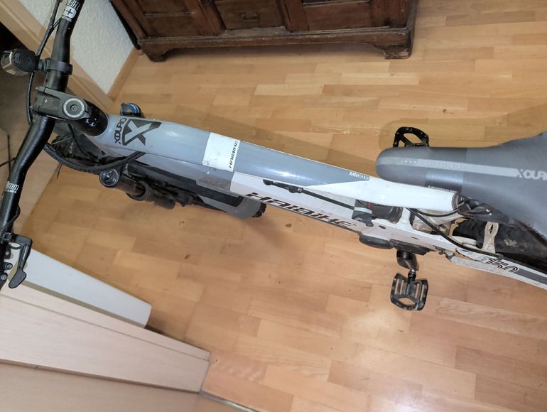 Used Haibike XDURO NDURO 3.0 2019 2019 Mountainbike, White, 27.5 (650B) — image 4 of 6
