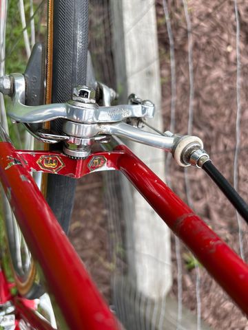 Used Basso Custom Campagnolo Record 1984 Road & Gravel, Red — image 8 of 16