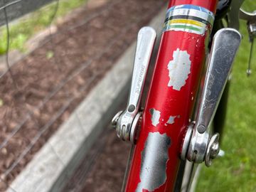Used Basso Custom Campagnolo Record 1984 Road & Gravel, Red — image 9 of 16