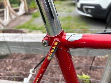 Used Basso Custom Campagnolo Record 1984 Road & Gravel, Red — image 7 of 16