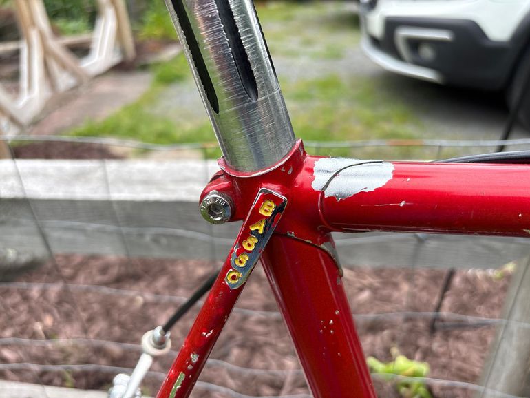 Used Basso Custom Campagnolo Record 1984 Road & Gravel, Red — image 7 of 16