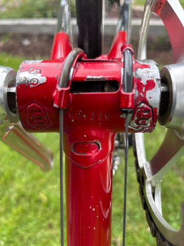 Used Basso Custom Campagnolo Record 1984 Road & Gravel, Red — image 16 of 16