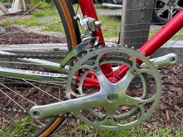 Used Basso Custom Campagnolo Record 1984 Road & Gravel, Red — image 4 of 16