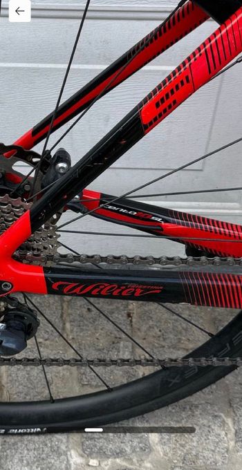 Used Wilier CENTO10 SL 2023 2023 Road & Gravel, Red — image 2 of 4