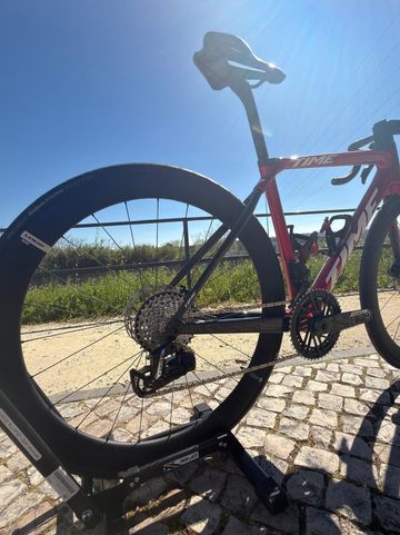 Time Scylon SRAM Force eTap AXS 2023 Road & Gravel usato, Rosso — immagine 5 di 7
