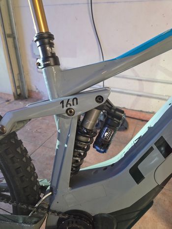 Used CUBE Stereo hybrid Shimano Deore XT 2019 Mountainbike, Orange — image 3 of 7