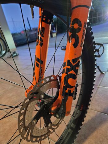 Used CUBE Stereo hybrid Shimano Deore XT 2019 Mountainbike, Orange — image 5 of 7