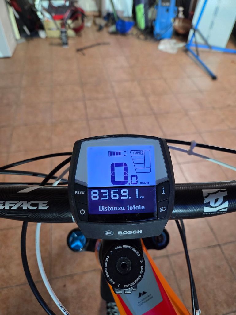 Used CUBE Stereo hybrid Shimano Deore XT 2019 Mountainbike, Orange — image 4 of 7