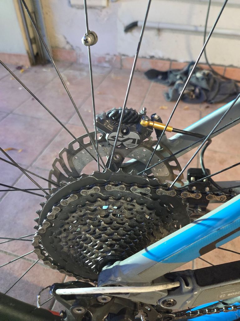 Used CUBE Stereo hybrid Shimano Deore XT 2019 Mountainbike, Orange — image 7 of 7