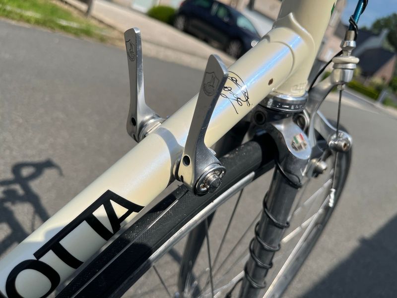 Used Gianni Motta Custom Campagnolo Athena 1988 Road & Gravel, White — image 19 of 23