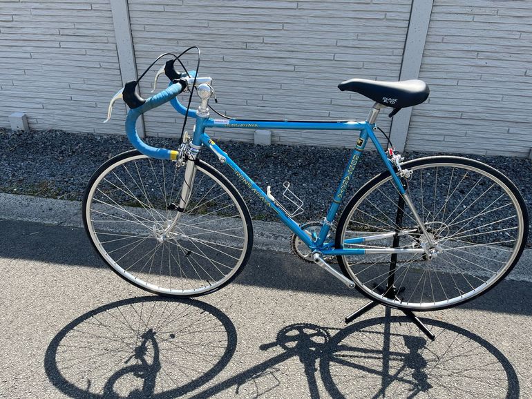 Araya Custom Shimano 600 1981 Road & Gravel usato, Blu — immagine 1 di 15