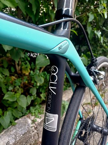Trek Domane 5.9 Compact 2016 2016 Road & Gravel usato, Verde — immagine 5 di 10