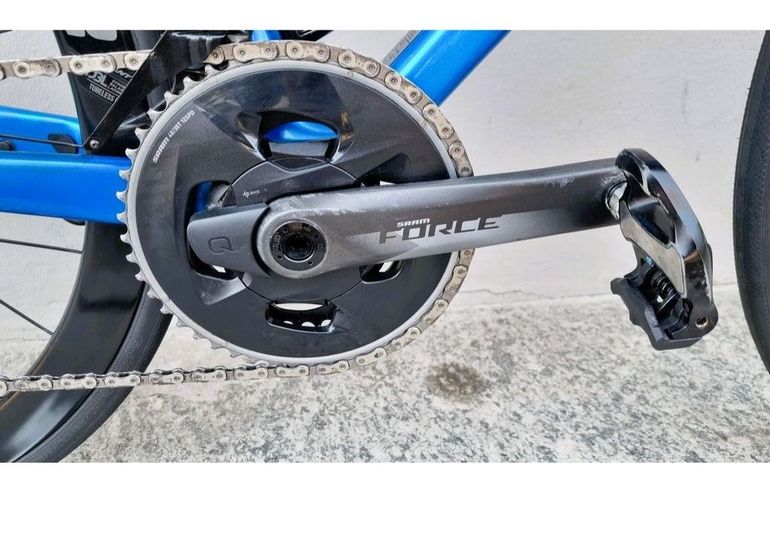 Used GIANT TCR Advanced Pro Disc M/L SRAM Force AXS 12v 2022 Road & Gravel, Blue — image 5 of 13