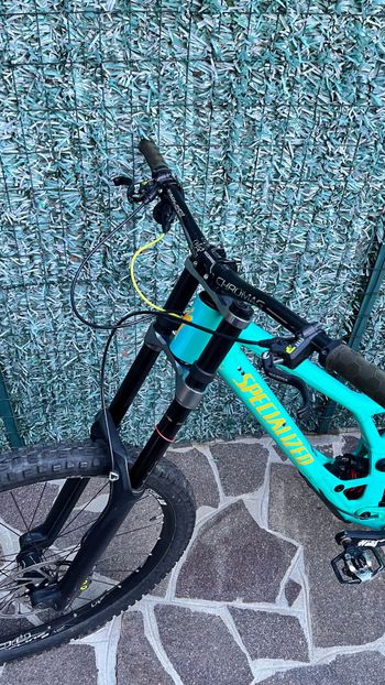Used Specialized Demo SRAM GX DH 2020 Mountainbike, Green — image 10 of 13