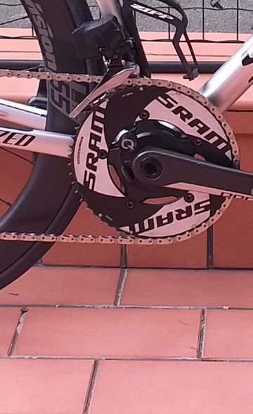 Used Specialized Tarmac SRAM Red eTap 2023 Road & Gravel, Light Gray — image 4 of 5