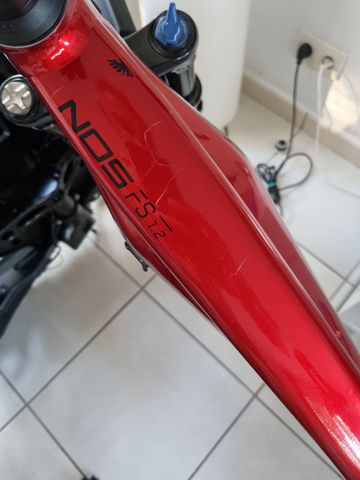 Gebrauchtes Hercules Nos FS 1.2 2025 2025 Mountainbike, Rot, 27.5 — Bild 8 von 11