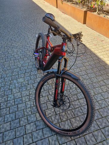 Gebrauchtes Hercules Nos FS 1.2 2025 2025 Mountainbike, Rot, 27.5 — Bild 11 von 11