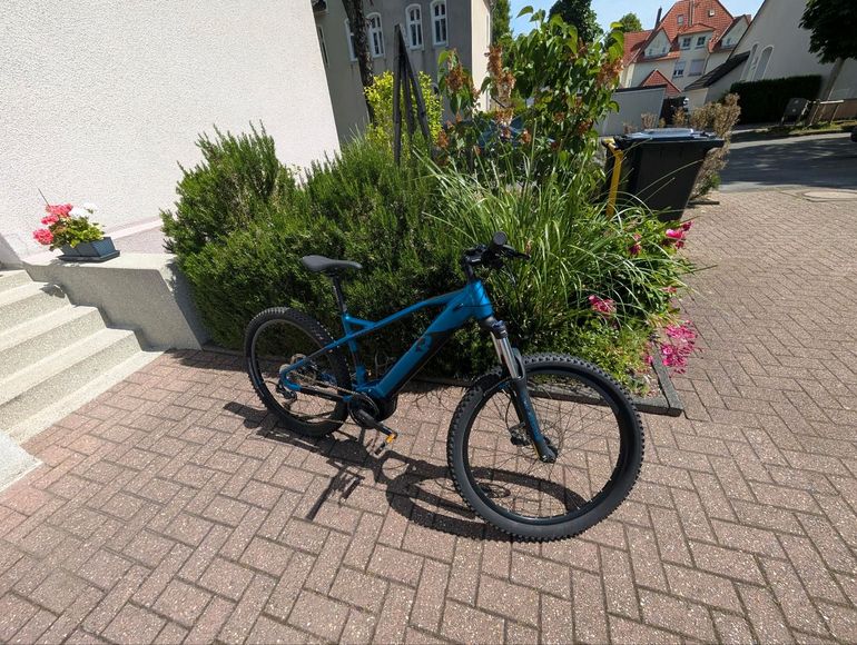 Used Raymon Hardray E5.0 2023 Mountainbike, Blue — image 2 of 13
