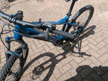 Used Raymon Hardray E5.0 2023 Mountainbike, Blue — image 9 of 13