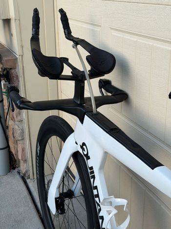 Used Quintana Roo V-PRi SRAM Force AXS E1 2026 2026 Road & Gravel, White — image 5 of 7