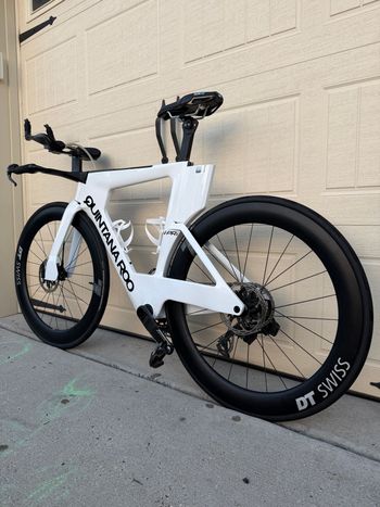 Used Quintana Roo V-PRi SRAM Force AXS E1 2026 2026 Road & Gravel, White — image 4 of 7